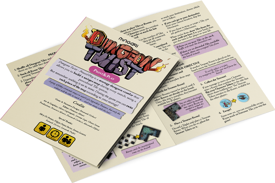 Dungeon Twist Print and Play