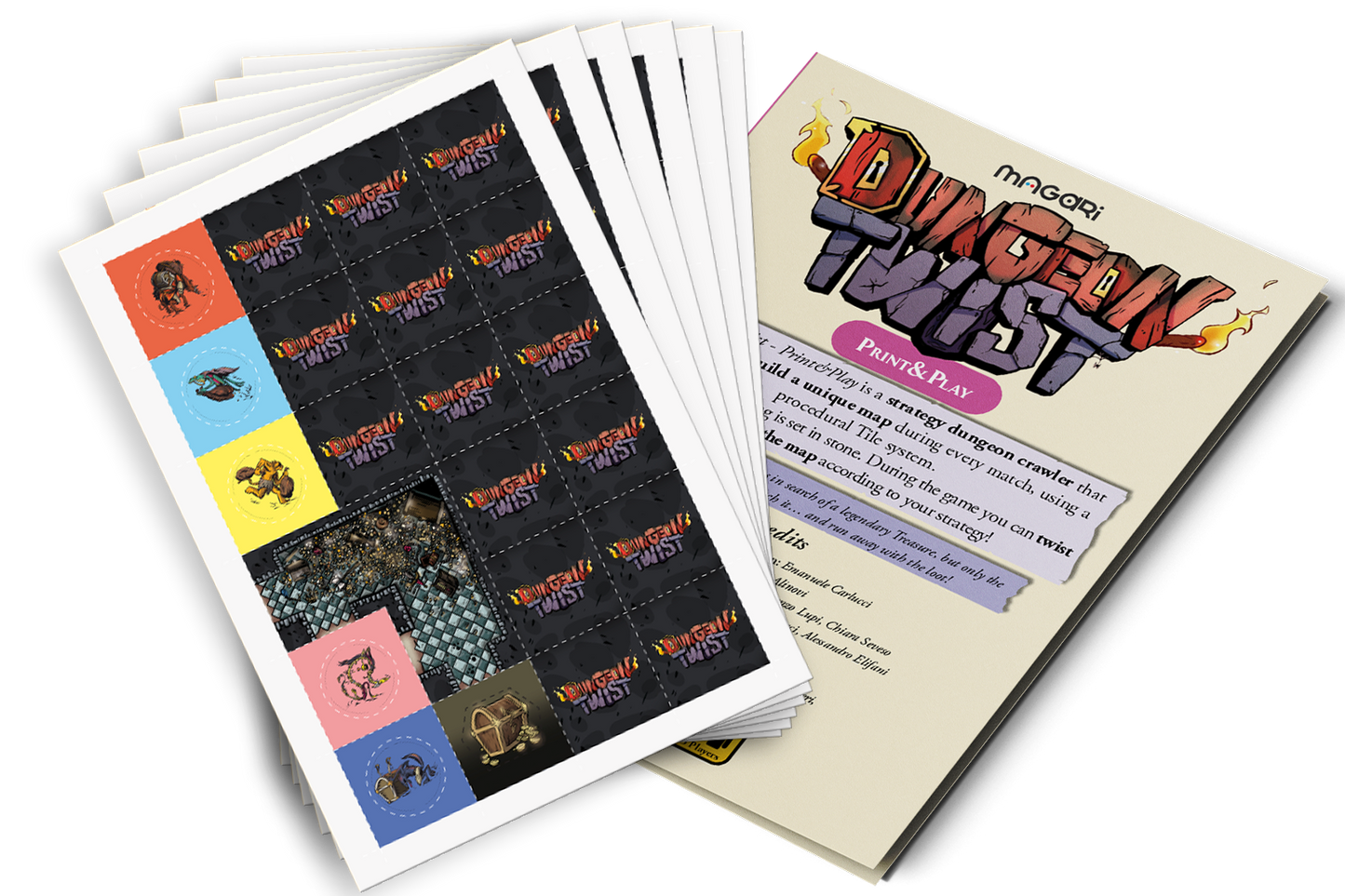 Dungeon Twist Print and Play